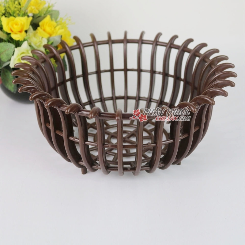 Chậu nhựa trồng lan có độ bền cao